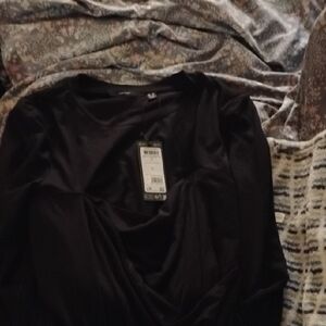 Elegant Black Long Sleeve Top